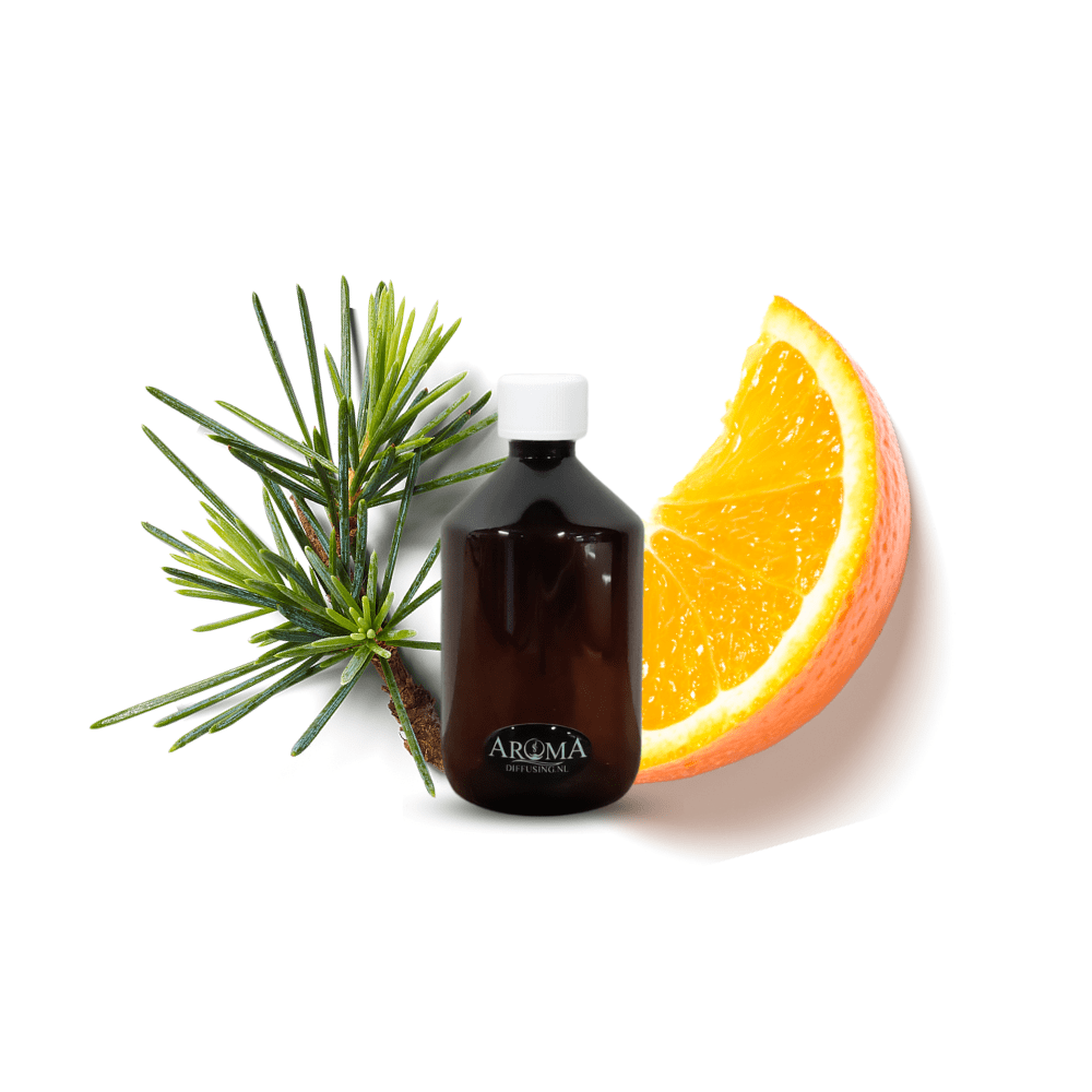 AromaDiffusing Aroma Mood 1000 ML Geuren Olie Navul Fles Sinasappel Ceder - 1L: Overige / specials: Geurolie Navulling Aroma - AromaDiffusing