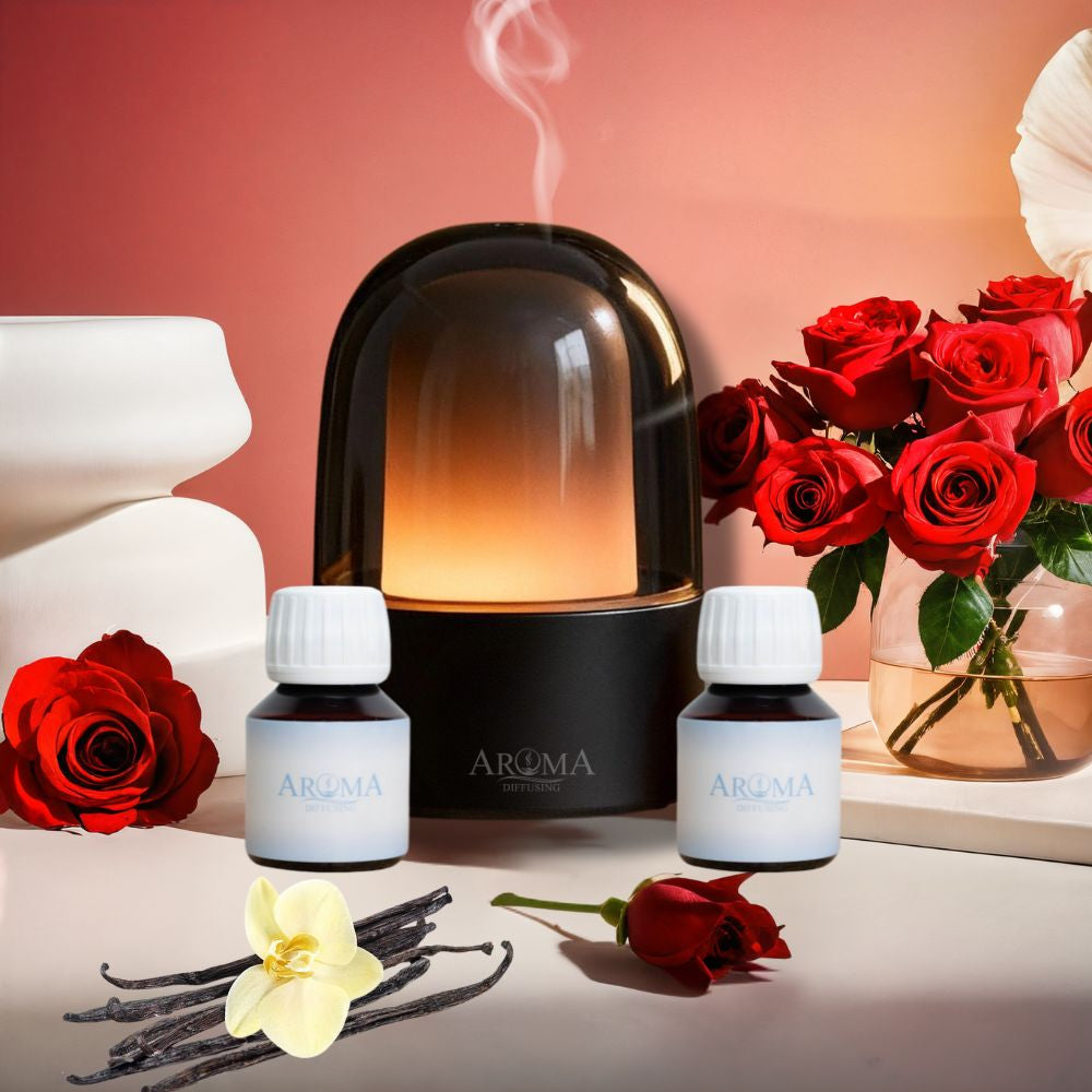 Exklusivt paket med rosdoftolja