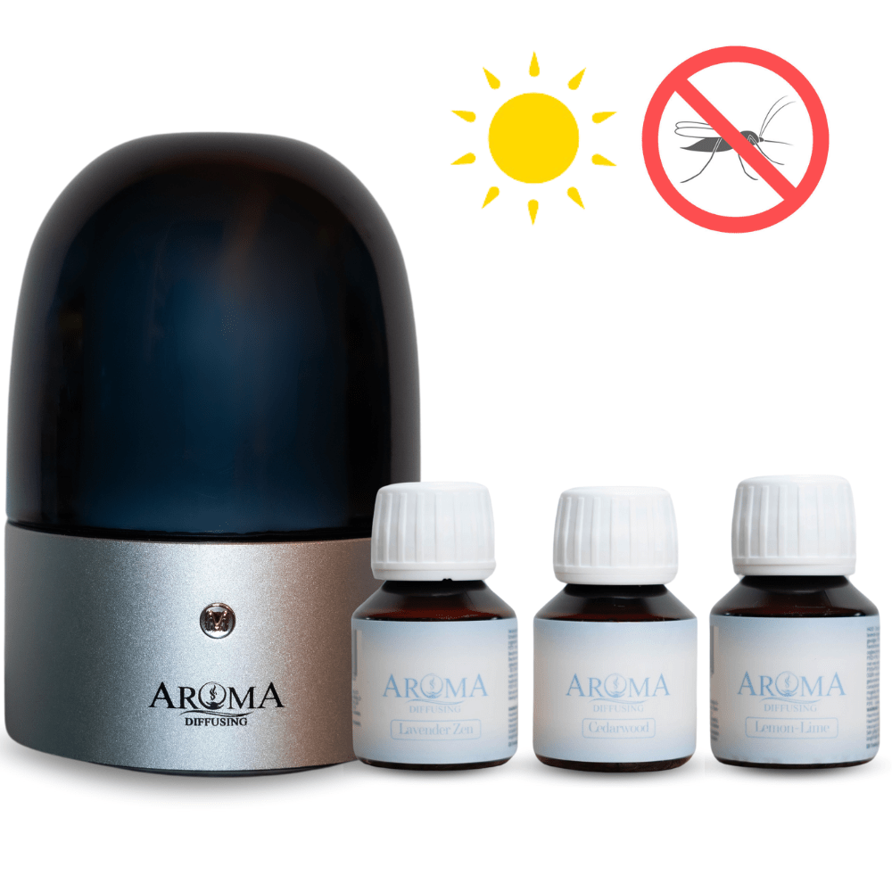 Anti Insect Geurolie Bundel Geurmachine Aroma Diffuser - Anti - Insect bundel Geurmachine + Anti - Insect OlieSet - AromaDiffusing