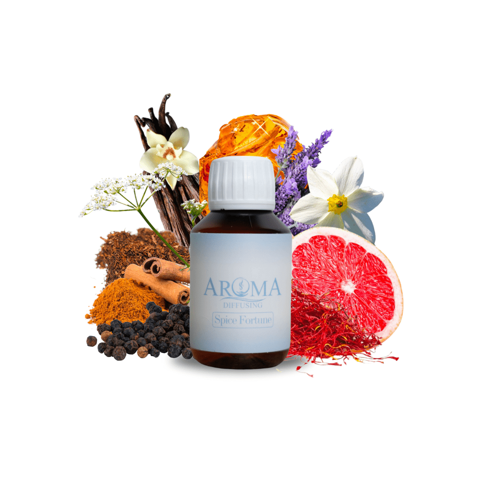 AromaDiffusing Geurolien Inhoud 100 ML Geuren Olie Verschillende Geuren Spice Fortune - Geurolie Navulling - 100ml - AromaDiffusing