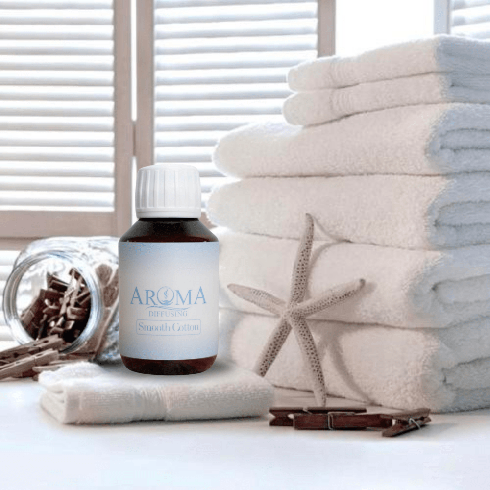 AromaDiffusing Geurolien Inhoud 100 ML Geuren Olie Verschillende Geuren Smooth Cotton - Geurolie Navulling - 100ml - AromaDiffusing