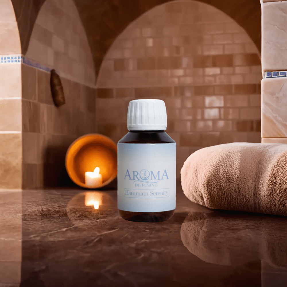 AromaDiffusing Geurolien Inhoud 100 ML Geuren Olie Verschillende Geuren Hammam Serenity - Geurolie Navulling - 100ml - AromaDiffusing