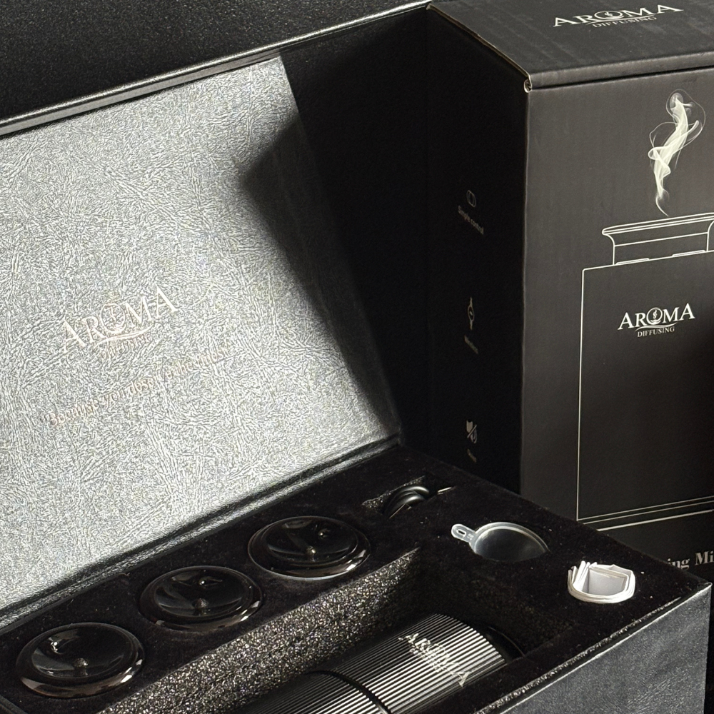 -aangepast- Luxury Giftset AromaDiffusing Mini