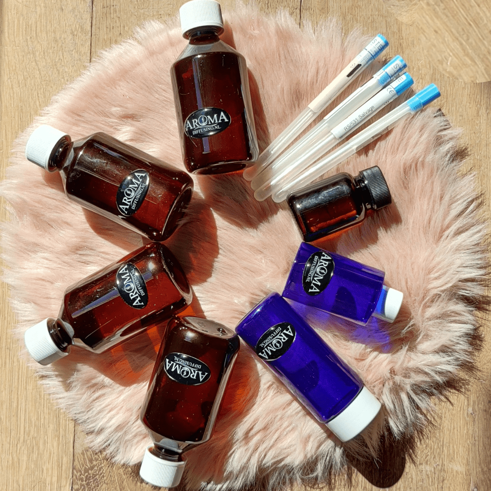 AromaDiffusing Geurolien inhoud 1000 ML Geuren Olie Fles - Geurolie Navulling - 1000ml - AromaDiffusing