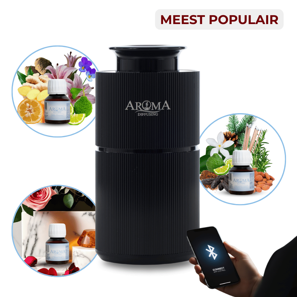 AromaDiffusing Mini Pro 40m² met 2+1 Gratis Bestselling Olie