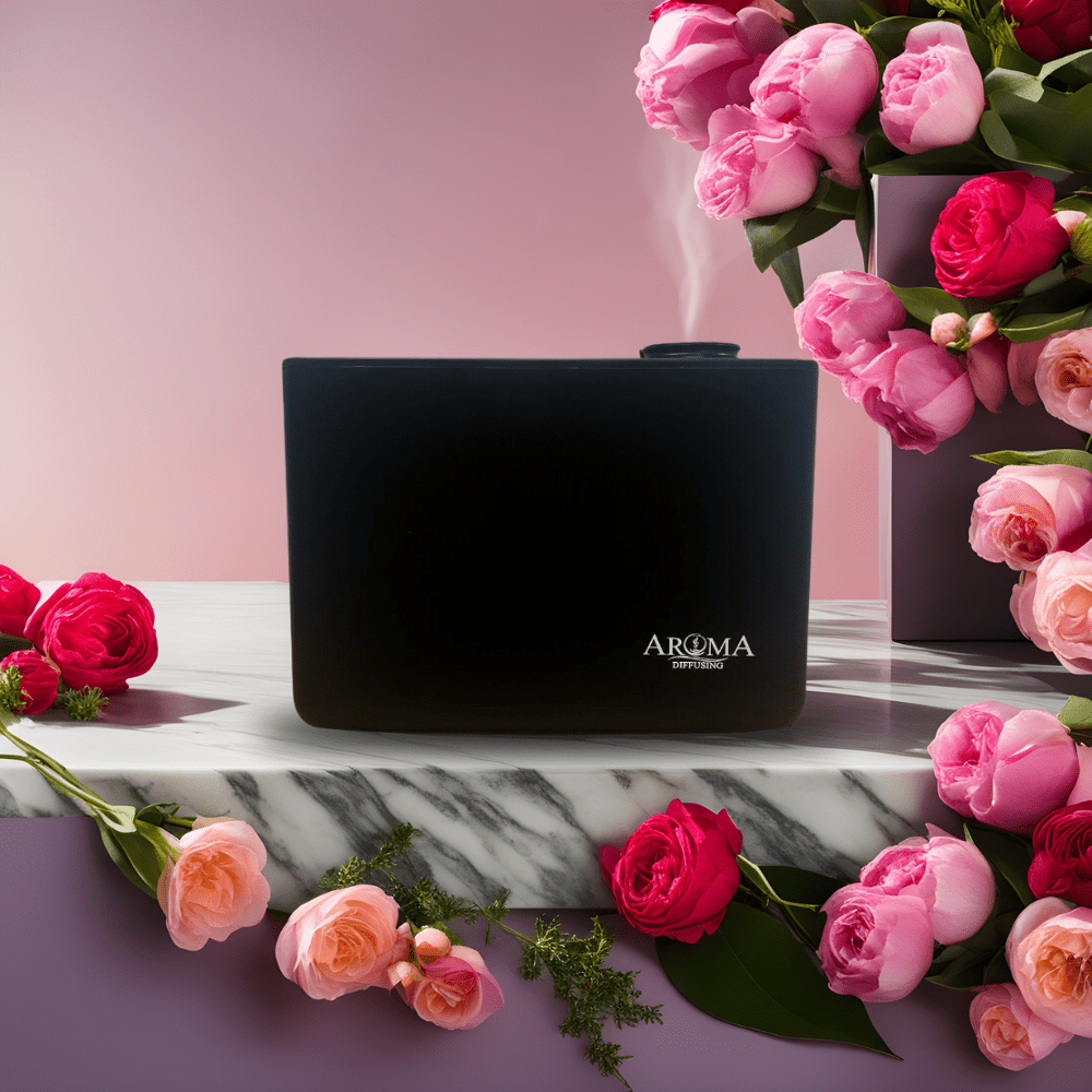 Geurmachine Zwart Grote Ruimtes In Gebruik Geur Geurolie - Geurmachine Smart 200m² - AromaDiffusing