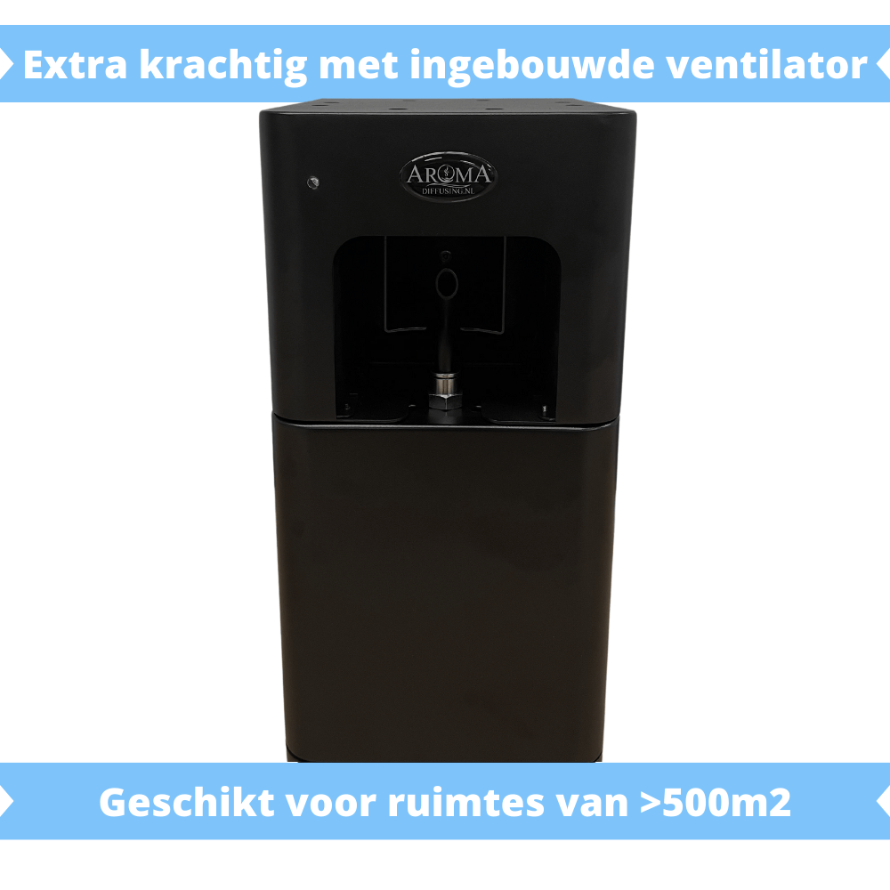 AromaDiffusing Geurmachine Classic 500m2 Stand Alone Ingebouwde Ventilator Diffusing Geur verspreider - [HUUR/PROEF] Geurmachine Classic - 1 Maand inclusief geurolie - AromaDiffusing