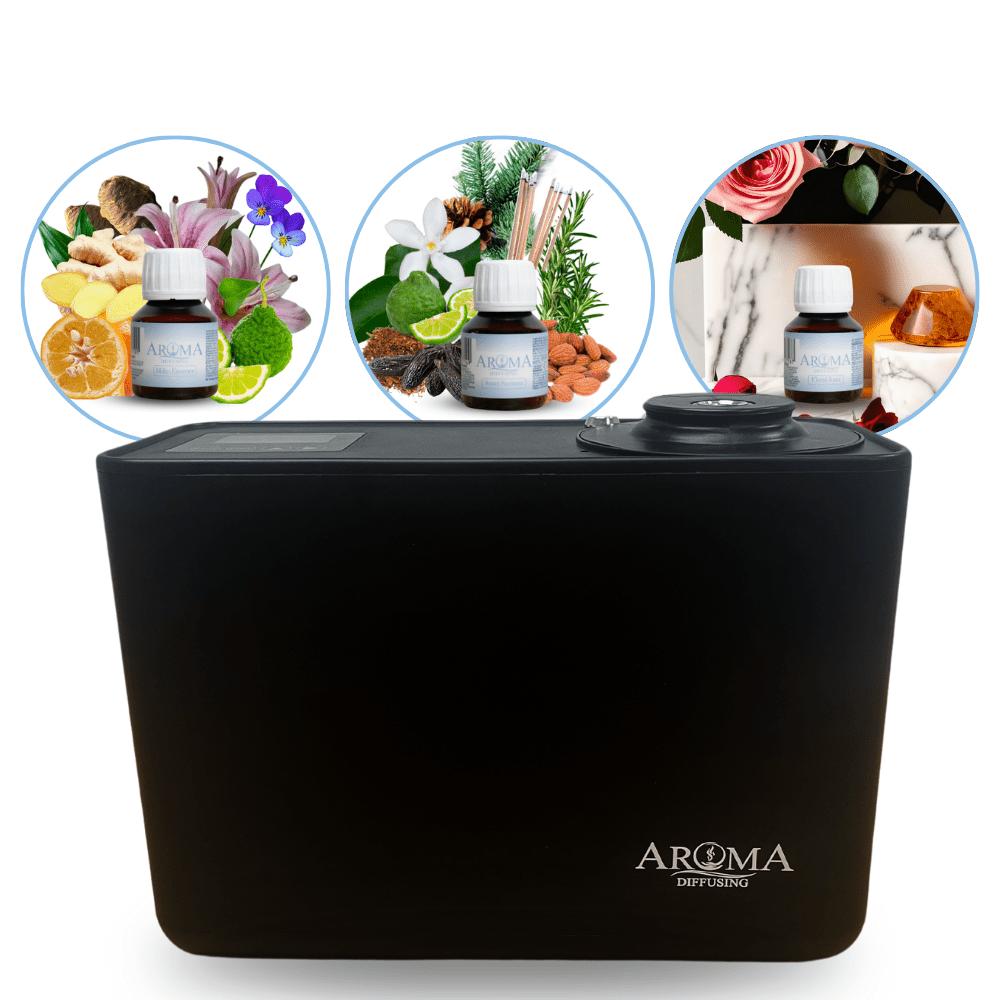 Moederdag - Sale Geurmachine Smart + Bestselling Geurolie Set - Moederdag - Sale Geurmachine Smart + Bestselling Geurolie Set - AromaDiffusing